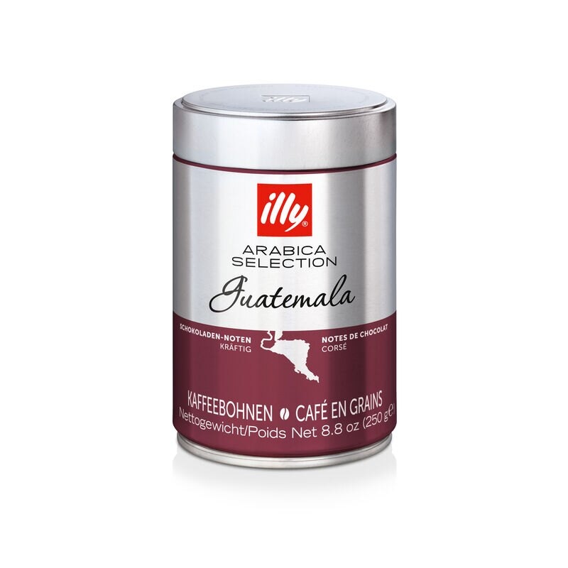 Chicchi di caffè Illy Monoarabica Guatemala 250 grammi
