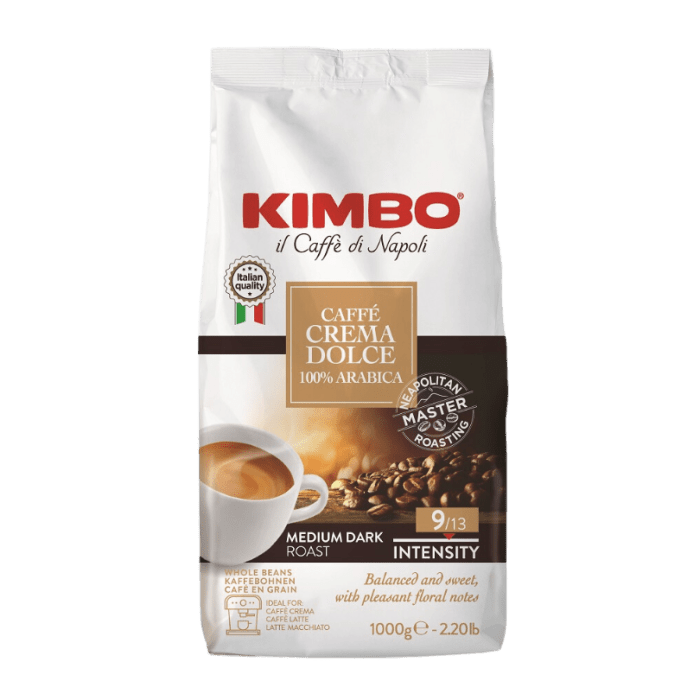 Kimbo Dolce Crema - chicchi di caffè - 1 kg
