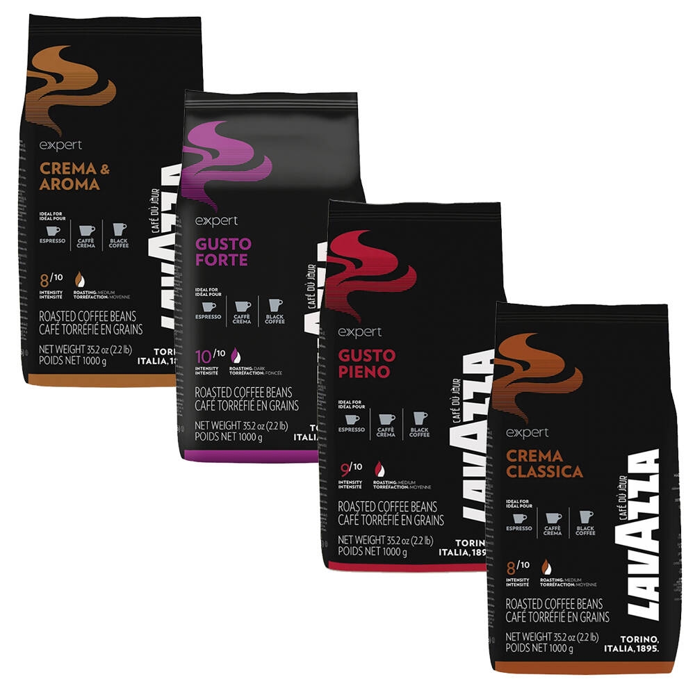 Lavazza Expert (vending) pacchetto degustazione - chicchi di caffè - 4 x 1 kg