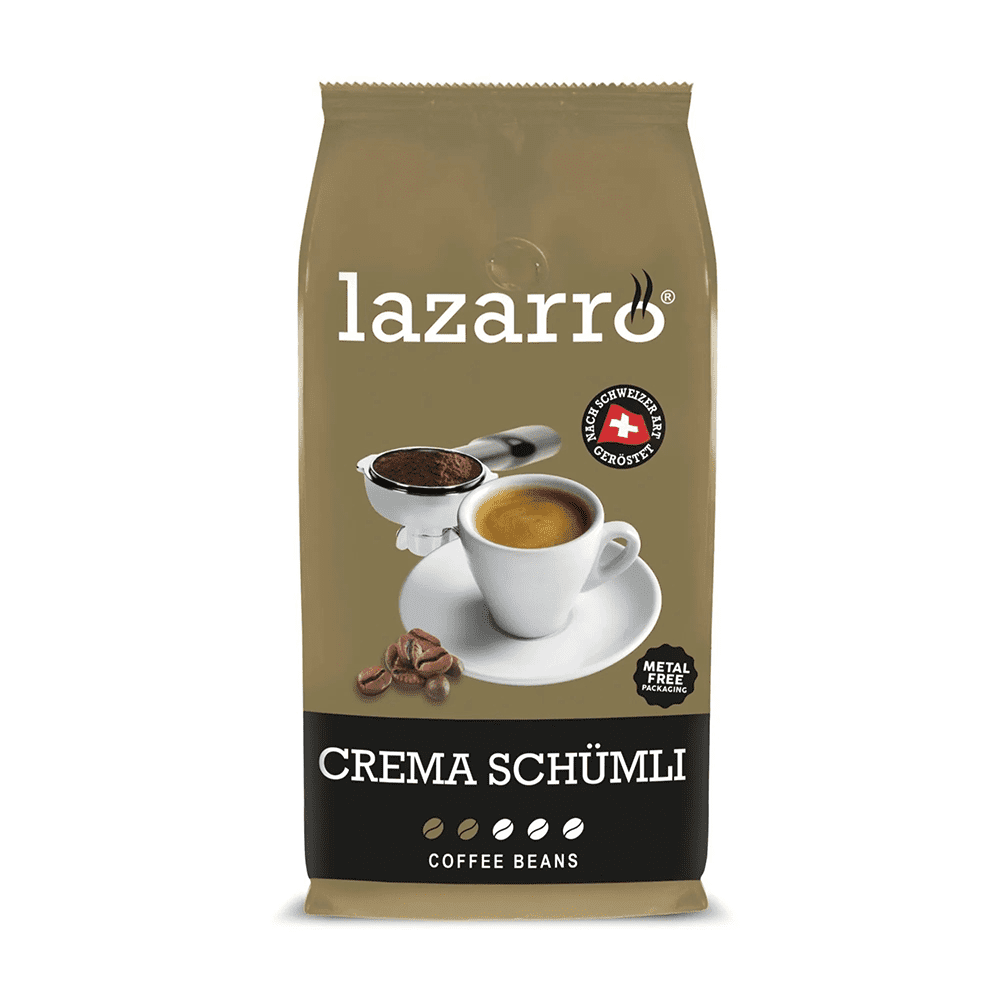 Lazarro Crema Schümli - chicchi di caffè - 1 kg