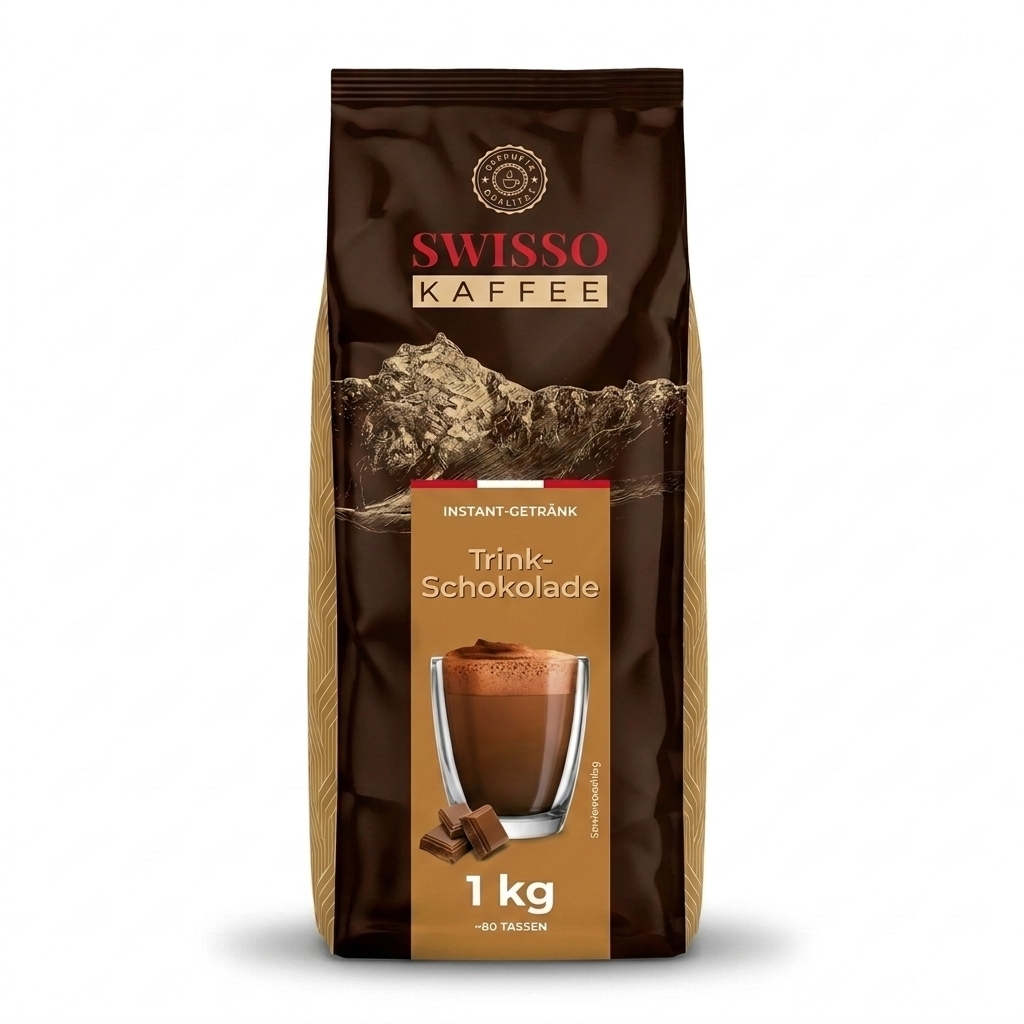 Swisso Kaffee Cioccolata calda - preparato solubile - 1 kg