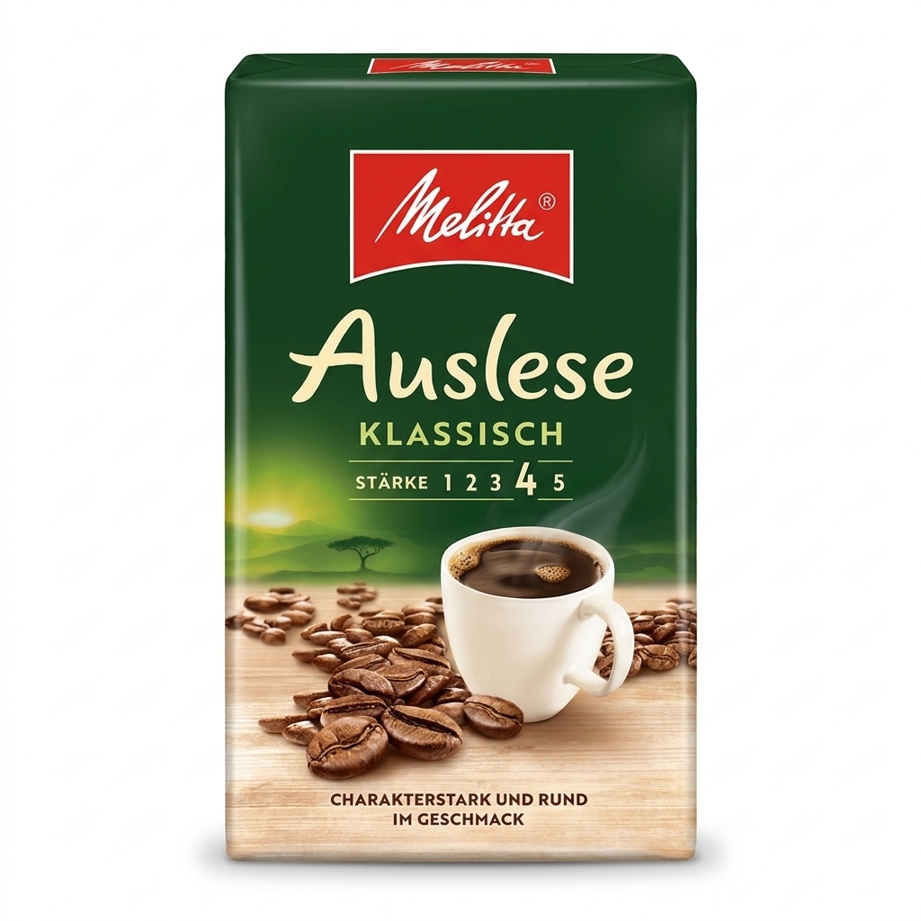 Melitta Auslese Klassisch - caffè macinato - 500 grammi
