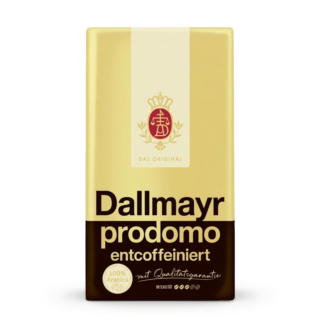 Dallmayr prodomo Decaffeinato - caffè macinato - 500 grammi