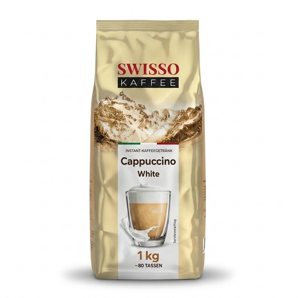 Swisso Kaffee Cappuccino White - cappuccino solubile - 1 kg
