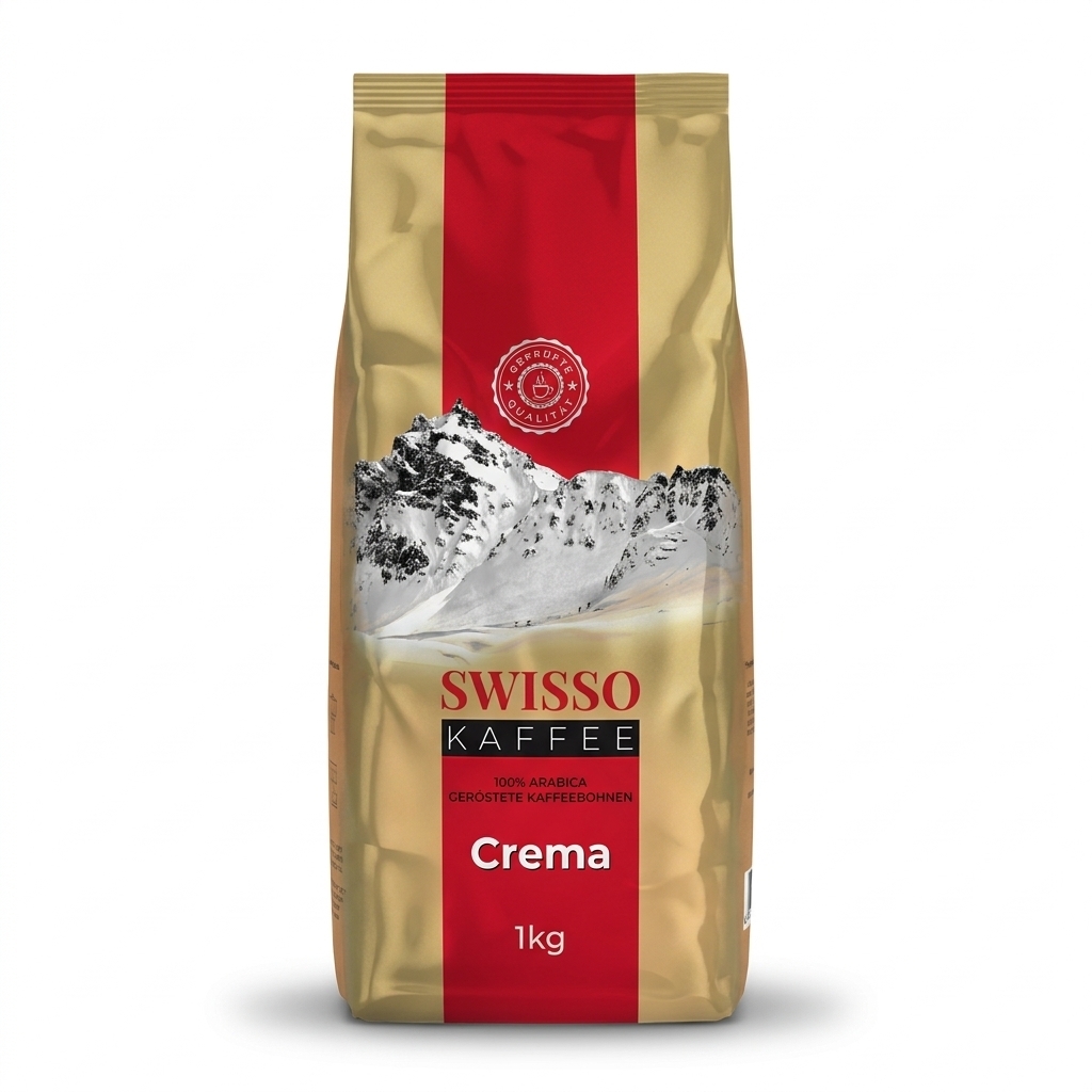 Swisso Kaffee Crema - chicchi di caffè - 1 kg