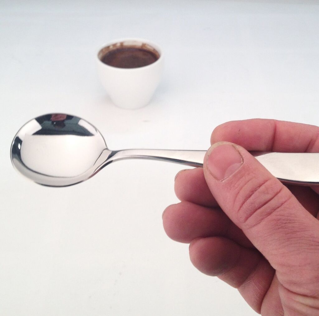 Cucchiaio da cupping JoeFrex - cucchiaio da degustazione in acciaio inox - 1 pezzo