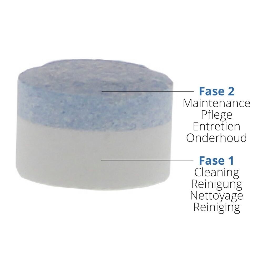 Scanpart - compresse detergenti per pulizia a 2 fasi - 40 pezzi