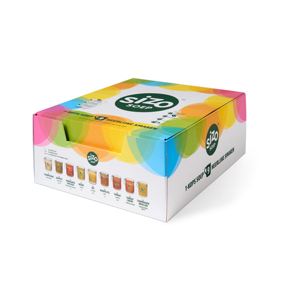 Espositore per zuppe istantanee Sizo