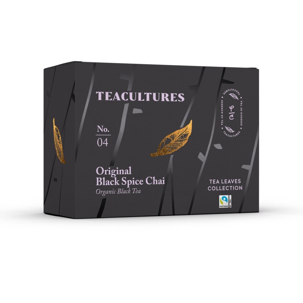 Tea Cultures - Chai Nero Speziato Originale - 25 bustine di tè