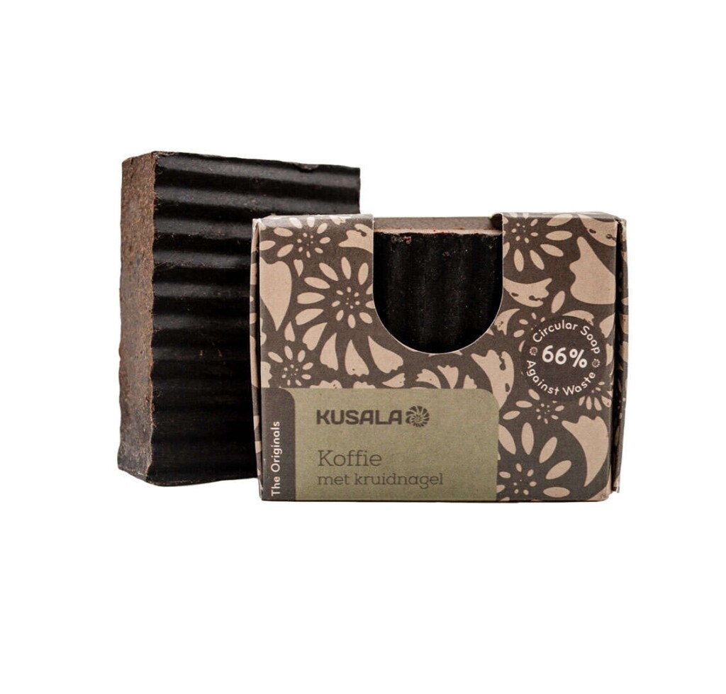 Sapone al caffè circolare - caffè e chiodi di garofano - contro lo spreco