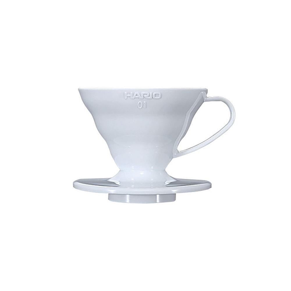 Hario V60 dripper - plastica bianco misura 01