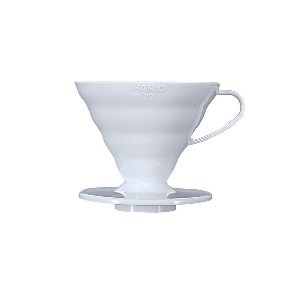 Hario V60 dripper - plastica bianco misura 02