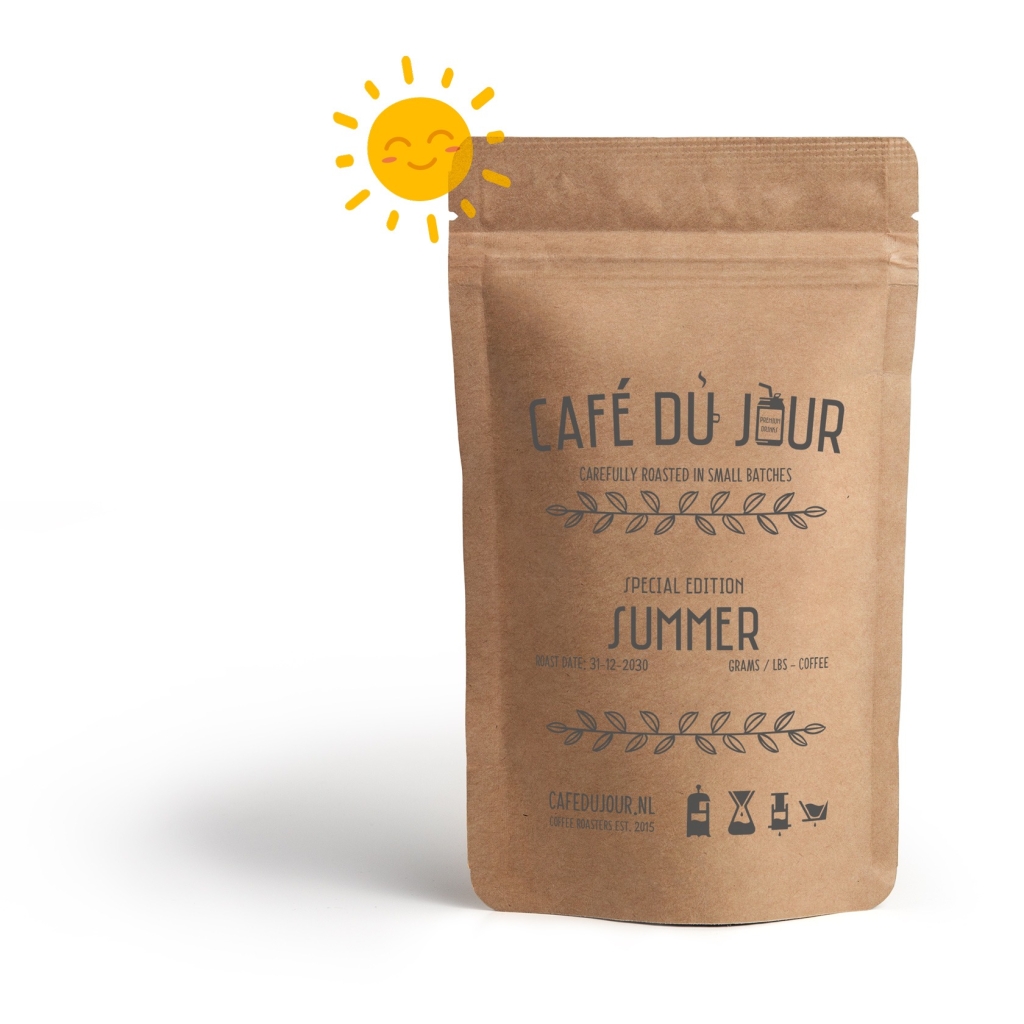 Café du Jour Caffè estivo - chicchi di caffè freschi