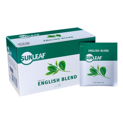 Miscela inglese - Sunleaf - 25 bustine di tè