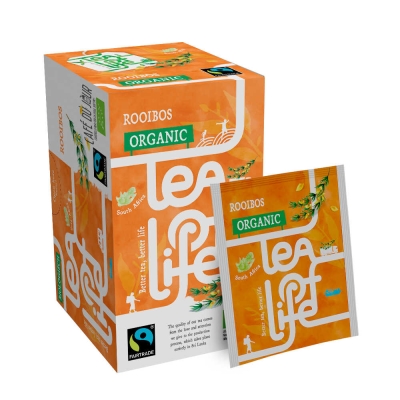 Rooibos - Biologico ed equosolidale - Tea of Life - 25 bustine di tè