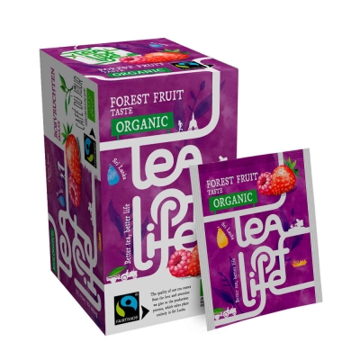 Frutti di bosco - Biologico ed equosolidale - Tea of Life - 25 bustine di tè