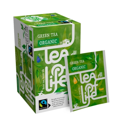 Tè verde - Biologico ed equosolidale - Tea of Life - 25 bustine di tè
