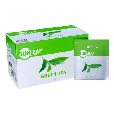 Tè verde - Sunleaf - 25 bustine di tè