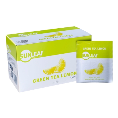 Tè verde al limone - Sunleaf - 25 bustine di tè