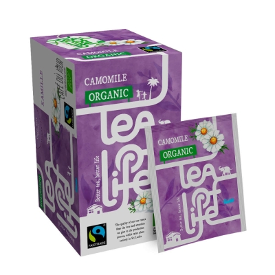 Camomilla - Biologica ed equosolidale - Tea of Life - 25 bustine di tè