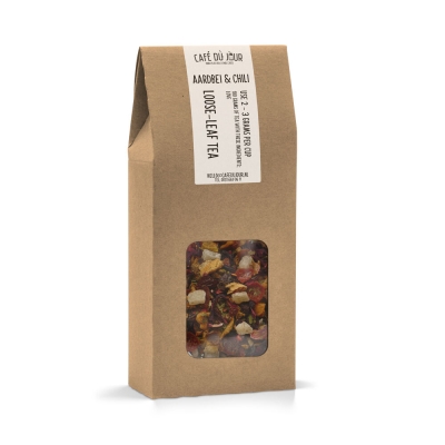 Fragola e Cile - Tè alla frutta 100g - Tè sfuso Café du Jour