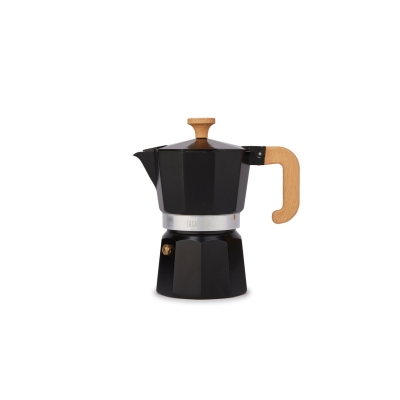 La Cafetière - Caffettiera per espresso / Mugapot nera - 3 tazze