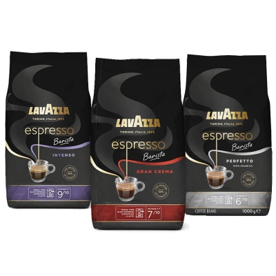 Confezione degustazione Lavazza Barista - caffè in grani - 3 x 1 chilo 