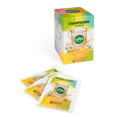 Sizo Soup Mushroom - zuppa istantanea - 21 bustine