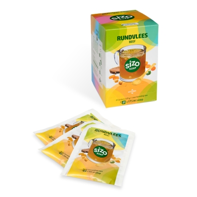 Sizo Soup Beef - zuppa istantanea - 21 bustine