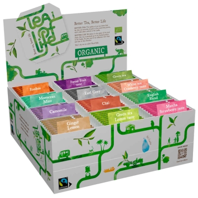 Espositore assortito - Biologico ed equosolidale - Tea of Life - 120 bustine di tè
