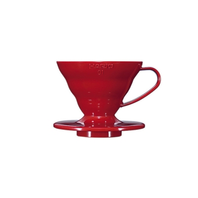 Gocciolatore Hario V60 - plastica rossa - misura 01