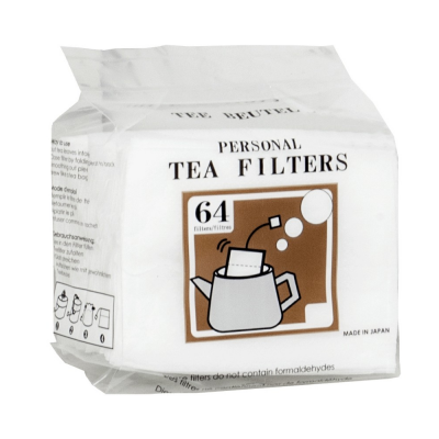Filtro per il tè con cordoncino confezione da 64