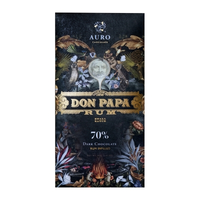 Auro - Don Papa Rum - Cioccolato fondente al 70%