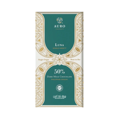 Auro - Luna - cioccolato al latte fondente al 50%