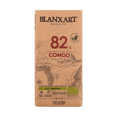 Blanxart - Congo Mountains of the moon - Cioccolato fondente all'82%