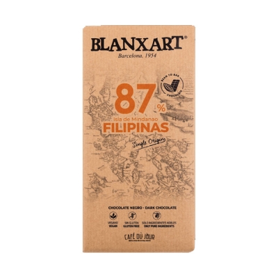 Blanxart - Filipinas Isla de Mindanao - cioccolato fondente all'87%