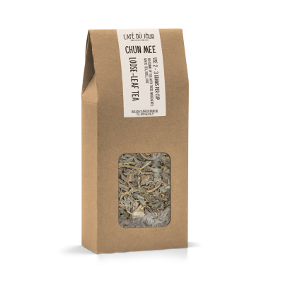 Chun Mee - Tè verde 100 grammi - Tè sfuso Café du Jour