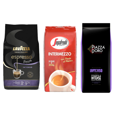 Confezione di caffè "Extra Espresso" - chicchi di caffè - 3 x 1 chilo