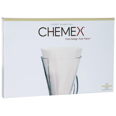 Filtri per caffè Chemex - FP-2 Bonded (non piegati) - 100 pezzi