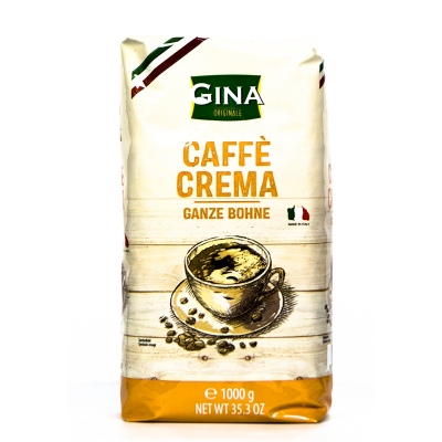 Gina caffè crema - caffè in grani - 1 chilo
