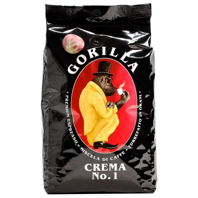 Gorilla Crema No.1 - caffè in grani - 1 chilo