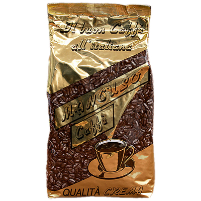Mancuso Caffe Qualita Crema - caffè in grani - 1 chilo