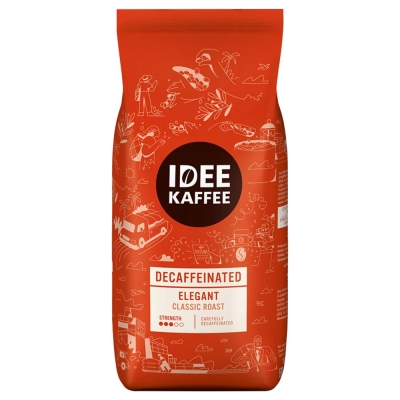 IDEE Kaffee Elegant Decaffeinato - caffè in grani - 1 chilo