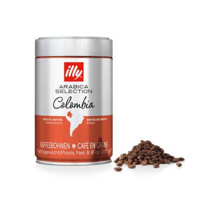 illy - Selezione Arabica Colombia - caffè in grani - 250g