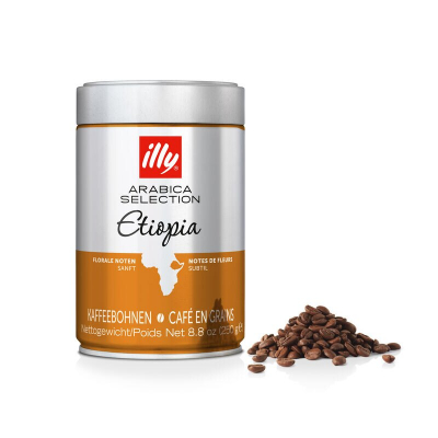illy Selezione Arabica Etiopia - caffè in grani - 250 grammi