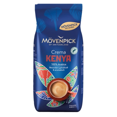 Mövenpick - Caffè dell'anno - Crema Kenya - chicchi di caffè - 1 chilo