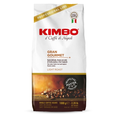 Kimbo Gran Gourmet - caffè in grani - 1 chilo