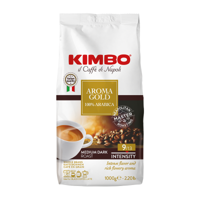 Kimbo Espresso Bar Aroma Oro - caffè in grani - 1 chilo