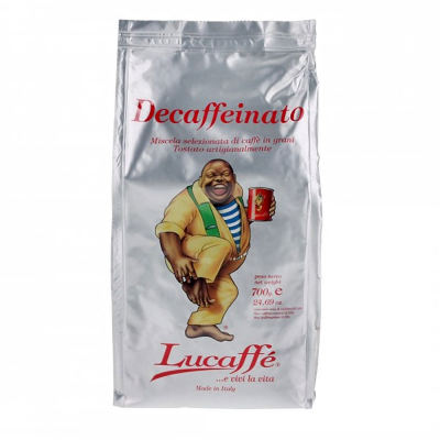 Lucaffé Decaffeinato - caffè in grani - 700 grammi