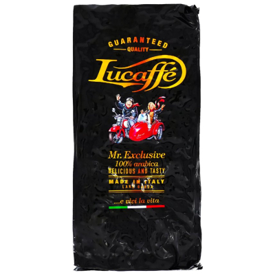Lucaffé 100% arabica Mister Exclusive - caffè in grani - 1 chilo